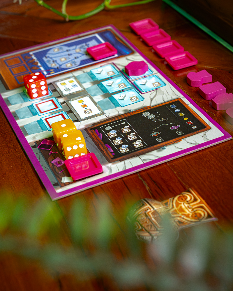 Plateau du jeu Marajoara