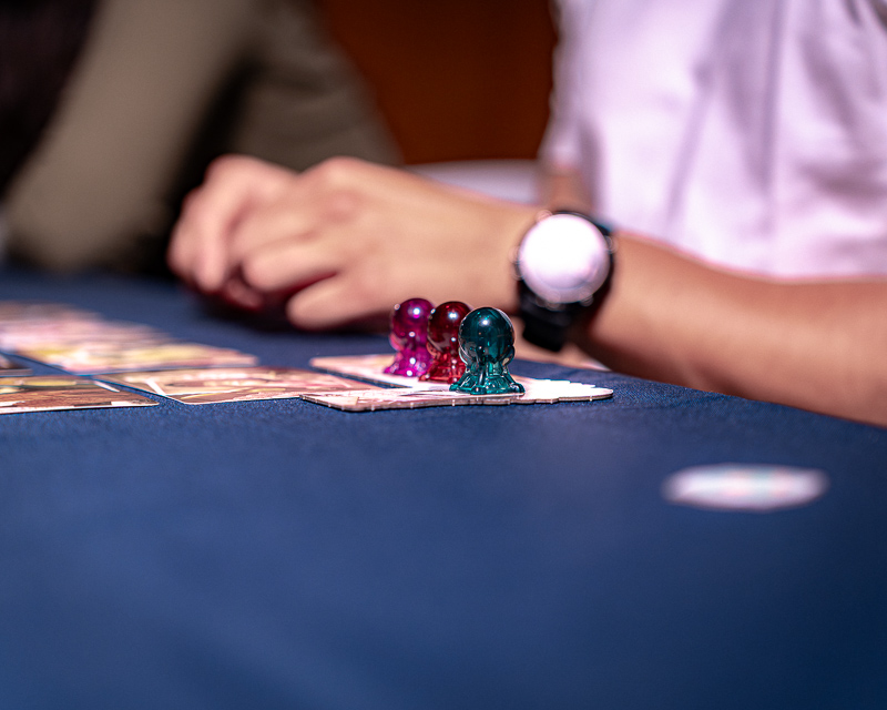 Plateau et pièces de Mysterium