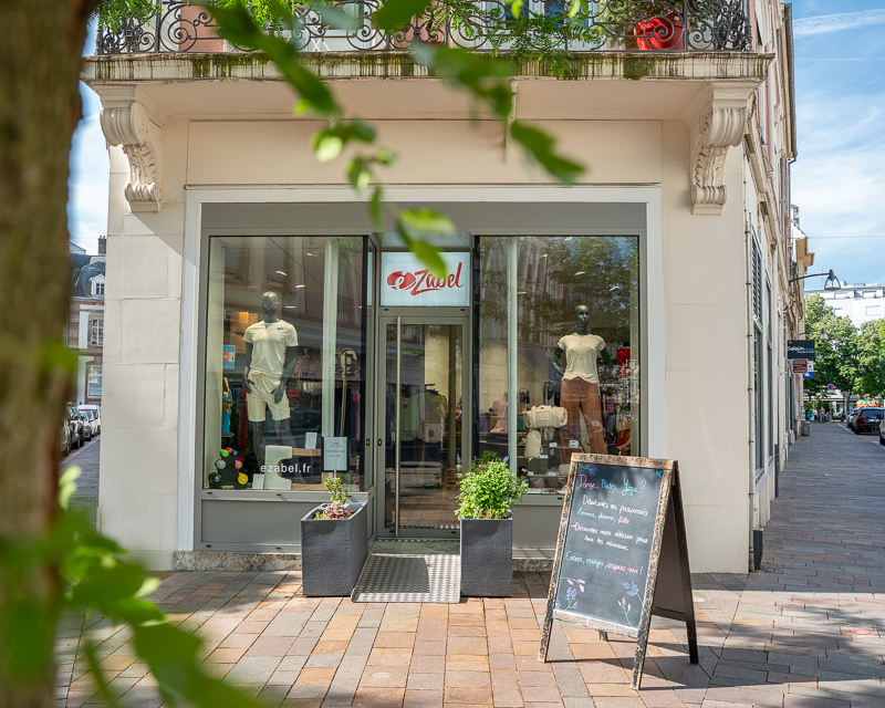 Façade du magasin Ezabel